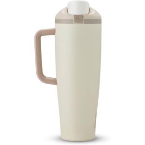 imageOwala FreeSip Tumbler  Stainless Steel40ozOrangeTanSparkling SherbetLightly Toasted