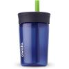 imageOwala Kids BPAFree Plastic Tumbler with Spill Resistant Flexible Straw Easy to Clean Kids Water Bottle Great for Travel Dishwasher Safe 15 Oz Orange and Peach WatermelonHome Base