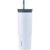 imageOwala Stainless Steel Triple Layer Insulated Travel Tumbler with Spill Resistant Lid Straw and Carry Handle BPA Free 40 oz Gray Iced TeaThe Great Blue