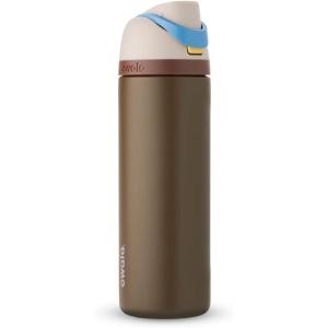 imageOwala Disney Princess FreeSip Insulated Stainless Steel Water Bottle with Straw for Sports and Travel BPAFree Sports Water Bottle 24 oz ArielMandalorian
