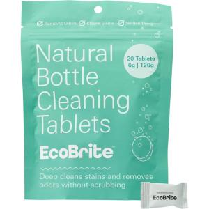 imageOwala EcoBrite Powerful Cleaning Tablets Cleans Bottles Coffee Cups Pots Pans Camping Gear Pet Bowls and Much More  20 pack Individually Wrapped Made From Naturally Sourced ingredients20 Count Pack of 1