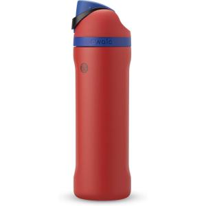 imageOwala Harry Potter FreeSip Insulated Stainless Steel Water Bottle with Straw BPAFree Sports Water Bottle Great for Travel 24 oz HufflepuffSpiderman