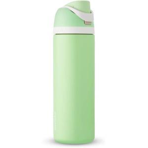 imageOwala Harry Potter FreeSip Insulated Stainless Steel Water Bottle with Straw BPAFree Sports Water Bottle Great for Travel 24 oz HufflepuffStronger Thank You Think
