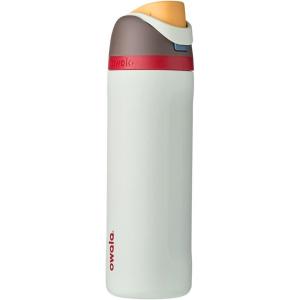 imageOwala Kids FreeSip Insulated Stainless Steel Water Bottle with Straw for Sports Travel and School BPAFree Sports Water Bottle 16 oz Mint ChocolateBoneyard