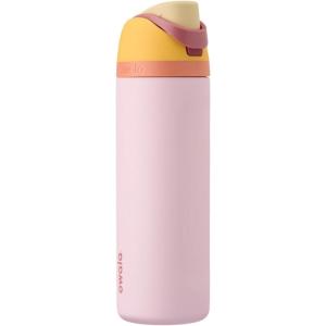 imageOwala Kids FreeSip Insulated Stainless Steel Water Bottle with Straw for Sports Travel and School BPAFree Sports Water Bottle 16 oz Mint ChocolateCandy Store
