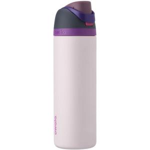 imageOwala Kids FreeSip Insulated Stainless Steel Water Bottle with Straw for Sports Travel and School BPAFree Sports Water Bottle 16 oz Mint ChocolateDreamy Field