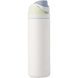 imageOwala Kids FreeSip Insulated Stainless Steel Water Bottle with Straw for Sports Travel and School BPAFree Sports Water Bottle 16 oz Mint ChocolateIced Breeze