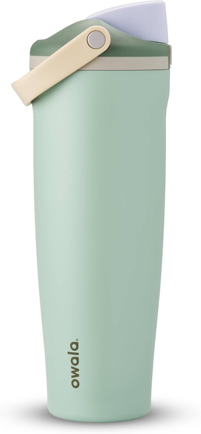 imageOwala FreeSip Sway  Stainless Steel  30oz  MintWhite Iced Breeze AmazonEucalyptus