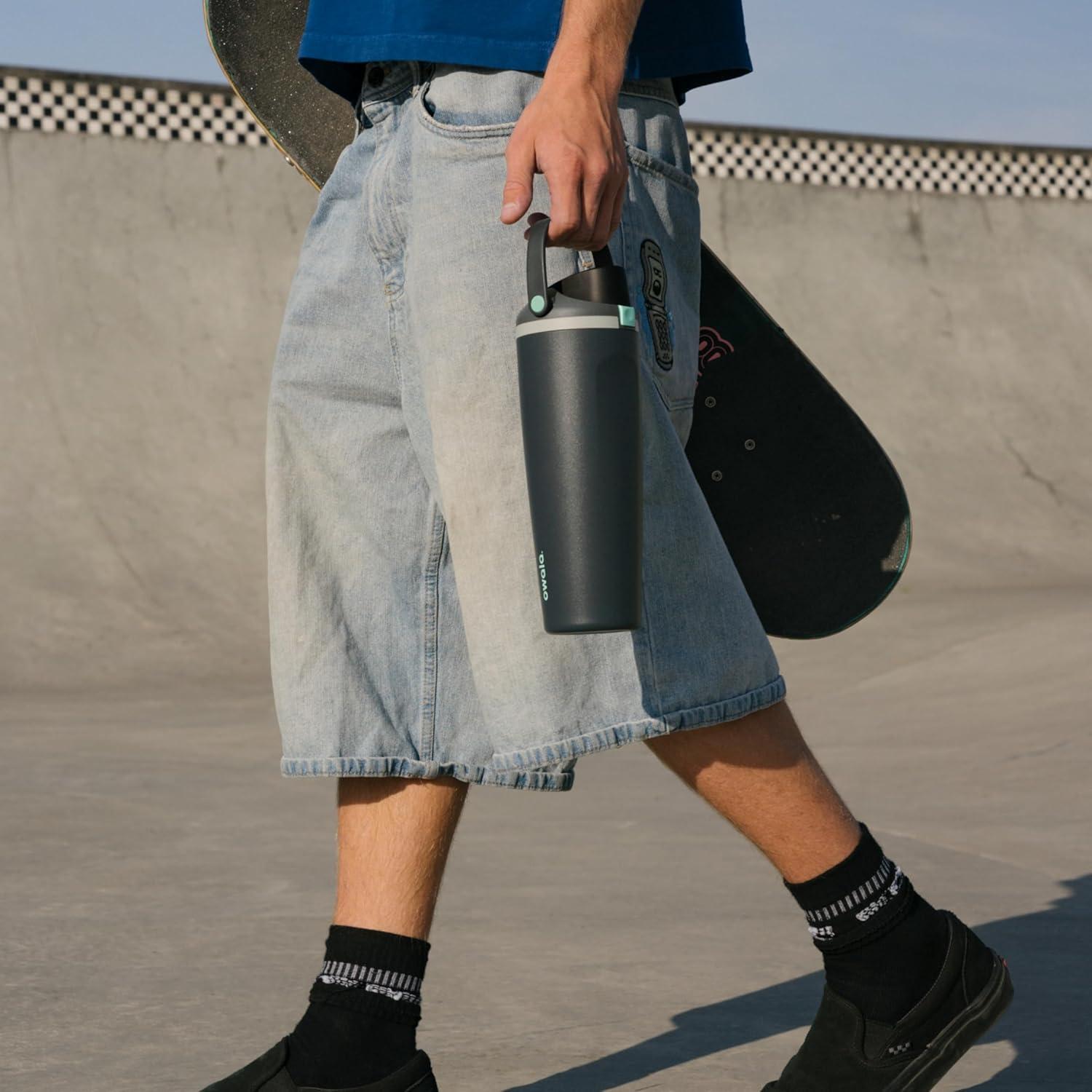 imageOwala FreeSip Sway  Stainless Steel  30oz  MintWhite Iced Breeze AmazonFoggy Tide