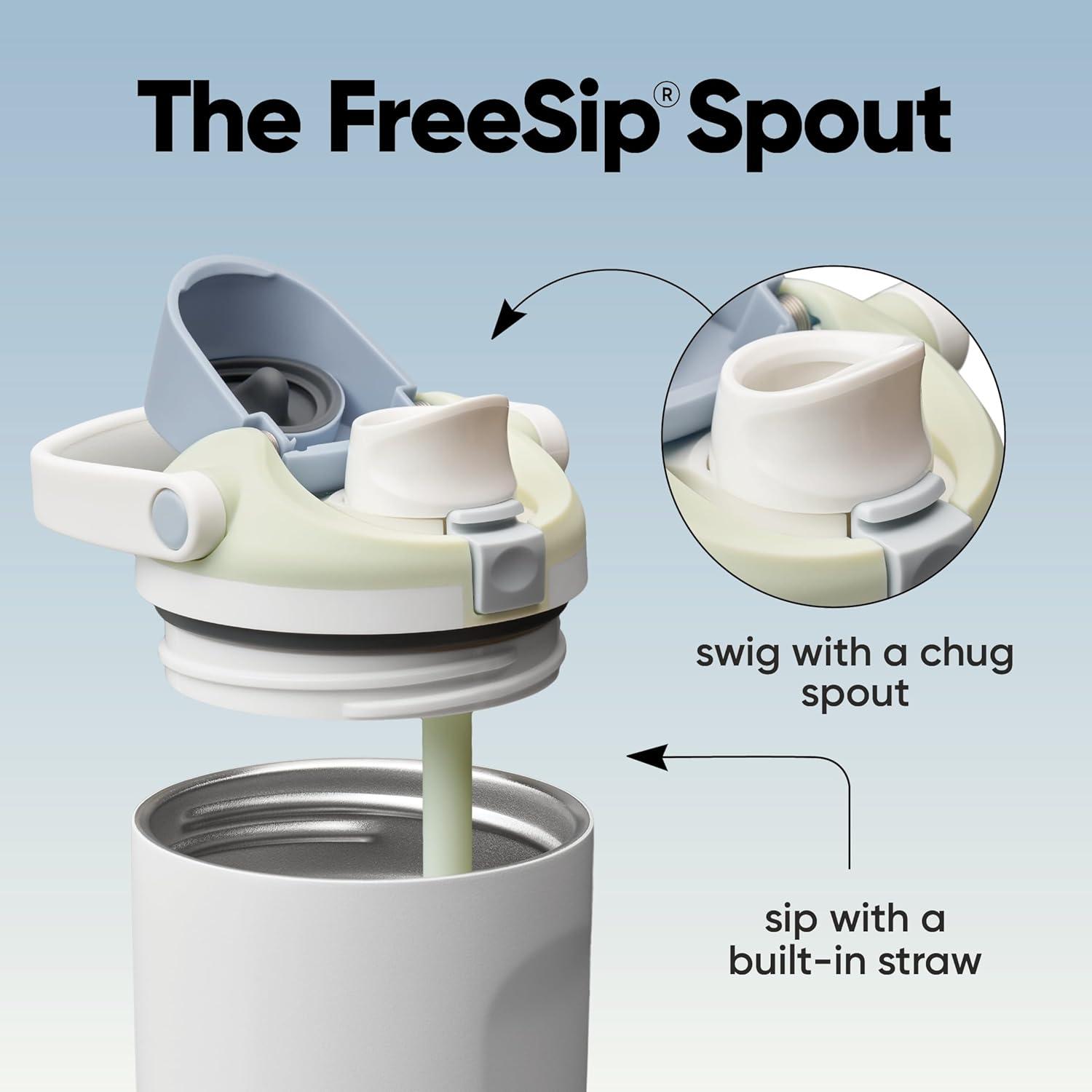 imageOwala FreeSip Sway  Stainless Steel  30oz  MintWhite Iced Breeze AmazonIced Breeze