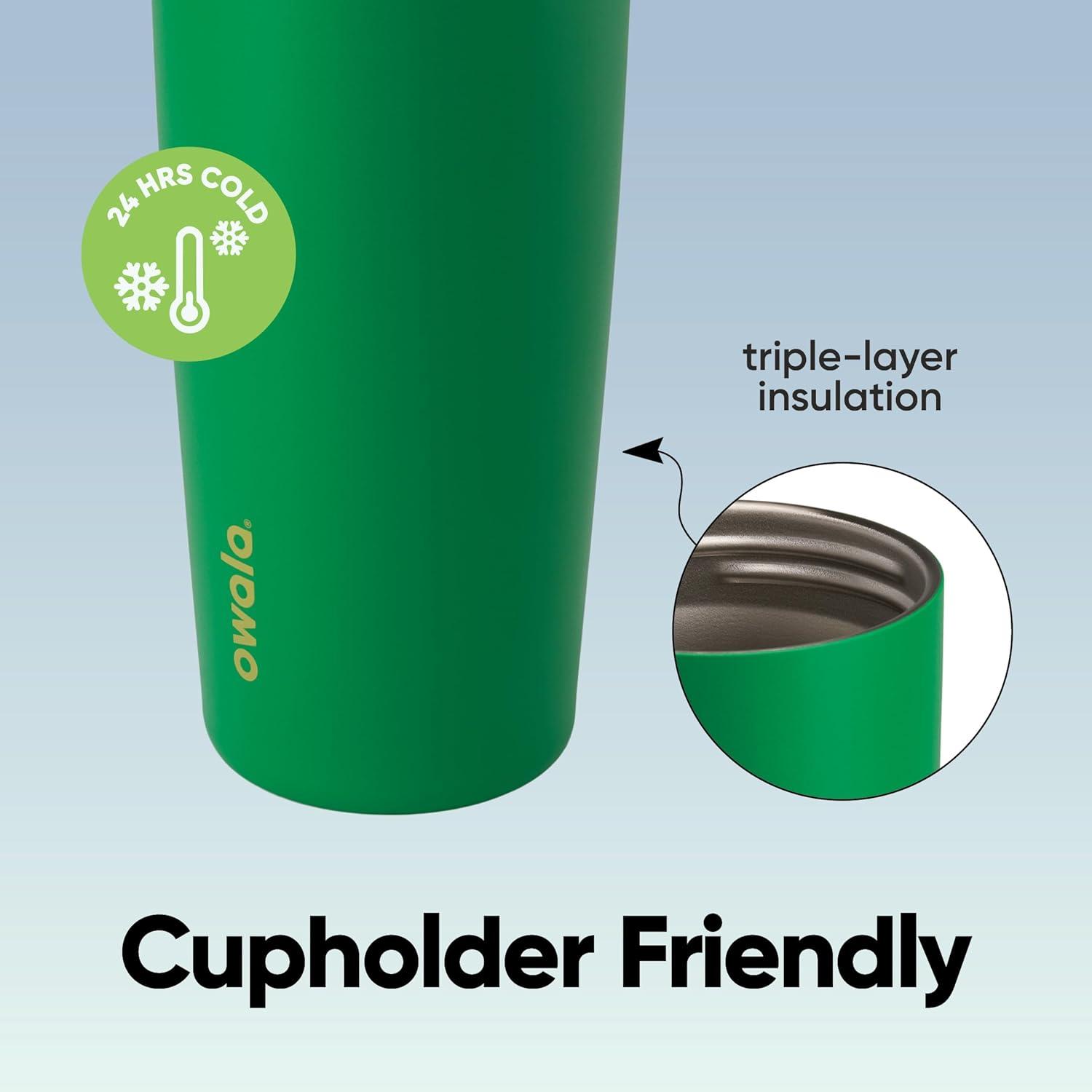 imageOwala FreeSip Sway  Stainless Steel  30oz  MintWhite Iced Breeze AmazonPutting Green