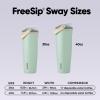 imageOwala FreeSip Sway  Stainless Steel  30oz  MintWhite Iced Breeze AmazonEucalyptus