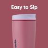 imageOwala SmoothSip Slider Insulated Stainless Steel Coffee Tumbler Reusable Iced Coffee Cup Hot Coffee Travel Mug BPA Free 20 oz In BloomCrochet Queen