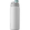 imageOwala Twist Insulated Stainless Steel Water Bottle for Sports and Travel BPAFree 32Ounce Hyper FlamingoShy Marshmallow