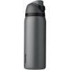 imageOwala FreeSip Insulated Stainless Steel Water Bottle with Straw BPAFree Sports Water Bottle Great for Travel 32 Oz GraytGrayt