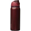 imageOwala FreeSip Insulated Stainless Steel Water Bottle with Straw BPAFree Sports Water Bottle Great for Travel 24 Oz Black CherryBlack Cherry