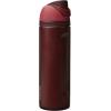 imageOwala FreeSip Insulated Stainless Steel Water Bottle with Straw BPAFree Sports Water Bottle Great for Travel 24 Oz Black CherryBlack Cherry