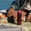 imageOwala FreeSip Insulated Stainless Steel Water Bottle with Straw BPAFree Sports Water Bottle Great for Travel 24 Oz Black CherryBlack Cherry
