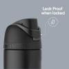 imageOwala FreeSip Insulated Stainless Steel Water Bottle with Straw BPAFree Sports Water Bottle Great for Travel 24 Oz Black CherryCamo Cool