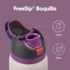 imageOwala FreeSip Insulated Stainless Steel Water Bottle with Straw BPAFree Sports Water Bottle Great for Travel 24 Oz Black CherryDreamy Field