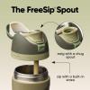 imageOwala FreeSip Insulated Stainless Steel Water Bottle with Straw BPAFree Sports Water Bottle Great for Travel 24 Oz Black CherryOff Road