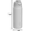 imageOwala FreeSip Insulated Stainless Steel Water Bottle with Straw BPAFree Sports Water Bottle Great for Travel 24 Oz Black CherryShy Marshmallow