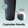 imageOwala FreeSip Sway Insulated Stainless Steel Water Bottle with TwoWay Spout BuiltIn Straw and Bucket Handle Made for Travel School and Sports 30oz BPA Free Leak Proof Off RoadFoggy Tide