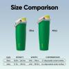 imageOwala FreeSip Sway Insulated Stainless Steel Water Bottle with TwoWay Spout BuiltIn Straw and Bucket Handle Made for Travel School and Sports 30oz BPA Free Leak Proof Off RoadPutting Green