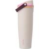 imageOwala FreeSip Sway Insulated Stainless Steel Water Bottle with TwoWay Spout BuiltIn Straw and Bucket Handle Made for Travel School and Sports 30oz BPA Free Leak Proof Off RoadDaybreak