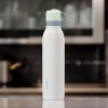imageOwala FreeSip Twist Insulated Stainless Steel Water Bottle with Straw for Sports and Travel BPAFree 24oz Black CherryIced Breeze