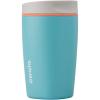 imageOwala SmoothSip Slider Stainless Steel Insulated Travel Mug with handle 100 Leak Proof For Hot and Cold Drinks Travel Friendly with Sliding Lock Lid 12oz BPA Free Leak Proof Black CherryBeachy Breeze
