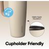 imageOwala FreeSip Tumbler  Stainless Steel  30oz  Tan Lightly ToastedLightly Toasted